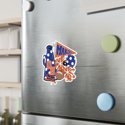 Makos Football Spirit Vinyl Decals