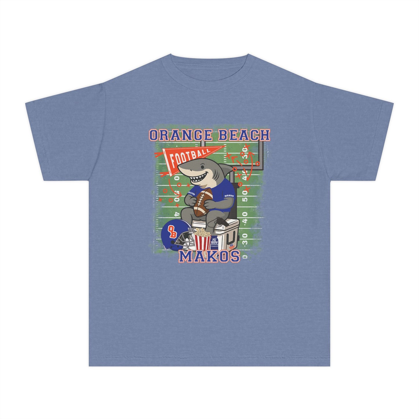 Youth Makos Tailgating Tee - Comfort Colors