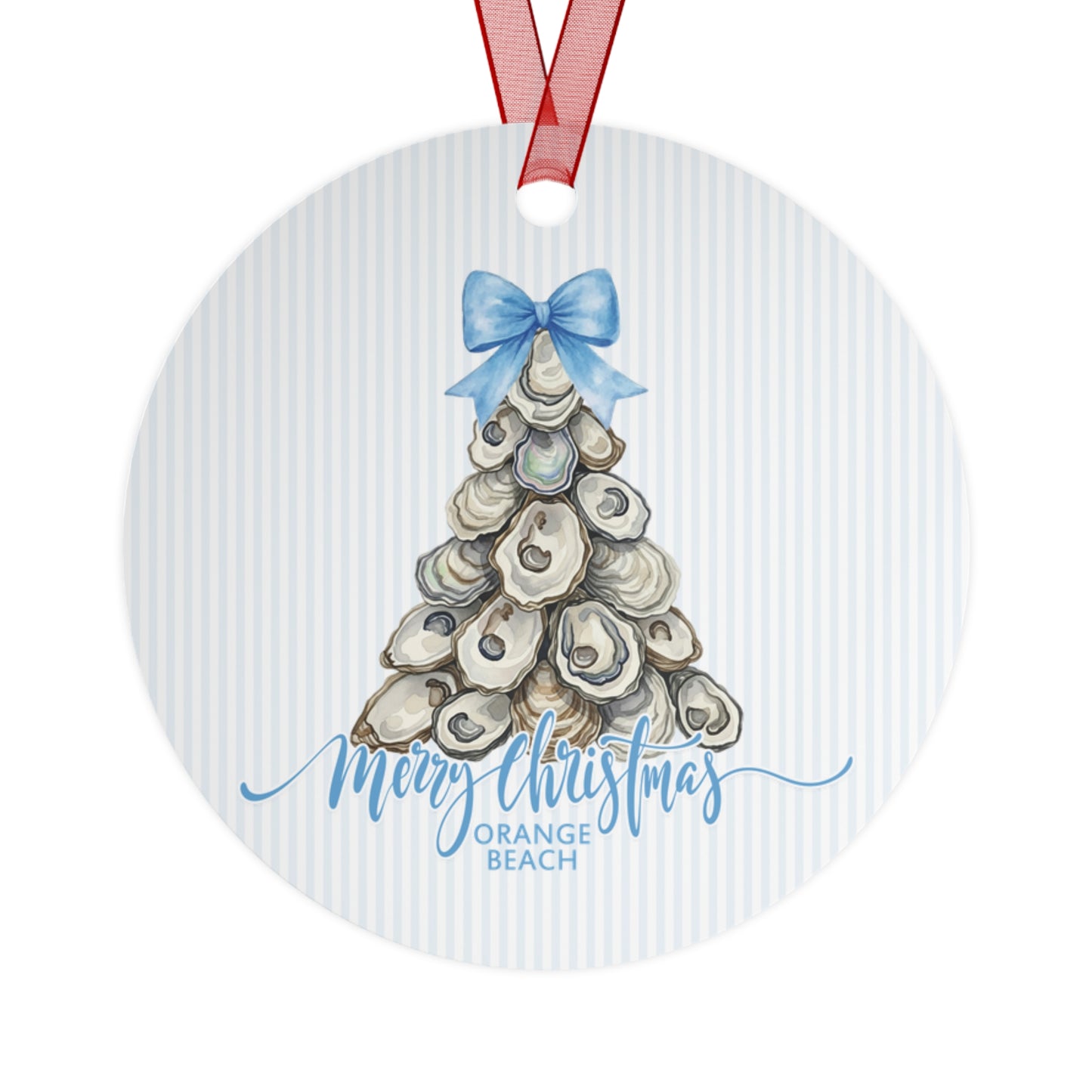 Orange Beach Coastal Oyster Christmas Tree