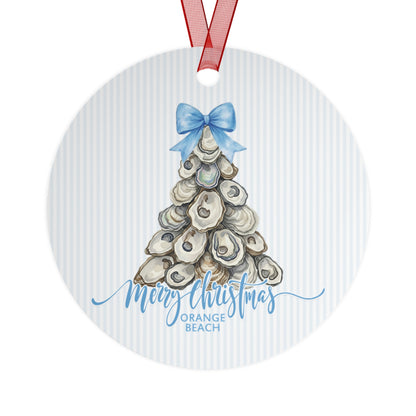 Orange Beach Coastal Oyster Christmas Tree