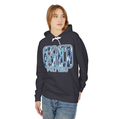 Adult Go Dolphins Hoodie - Comfort Colors