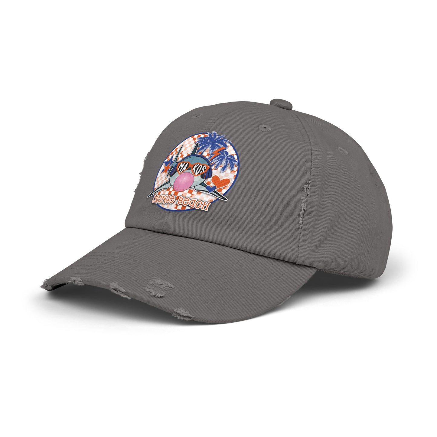 Bubble Poppin Makos Distressed Cap