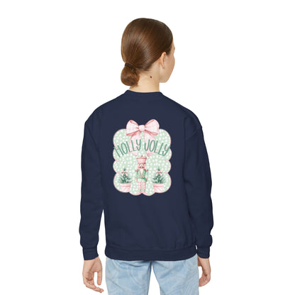 Youth Holly Jolly Nutcracker Sweatshirt - Gildan
