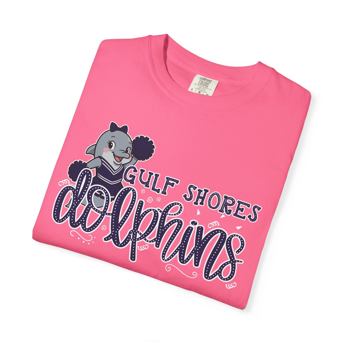 Dolphin Dots on Comfort Colors
