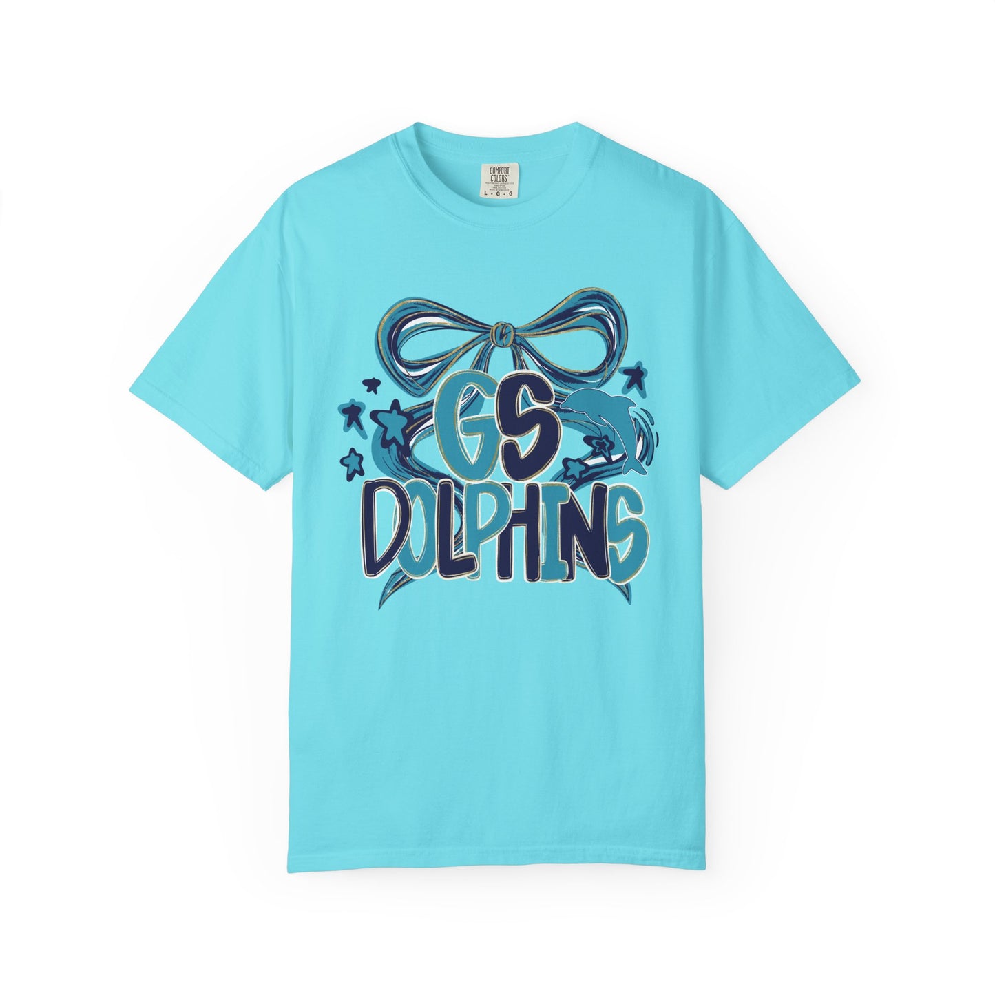 Adult GS Dolphins Bow - Comfort Colors