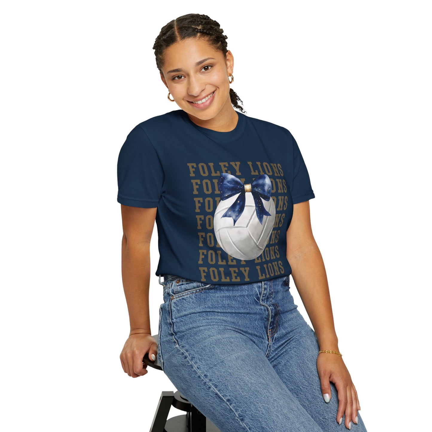 Foley Lions Volleyball T-Shirt - Comfort Colors