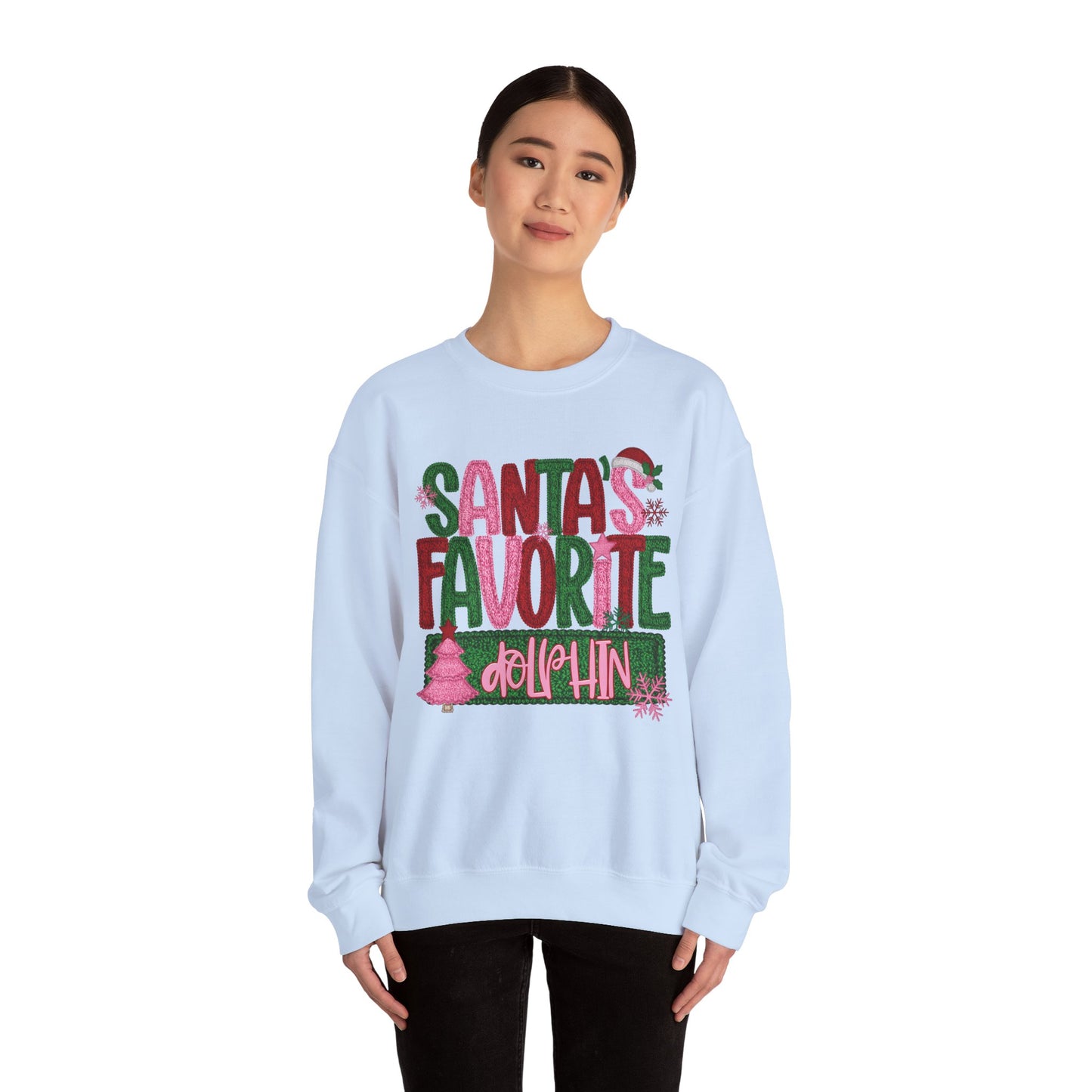 Santa's Favorite Dolphin - Gildan
