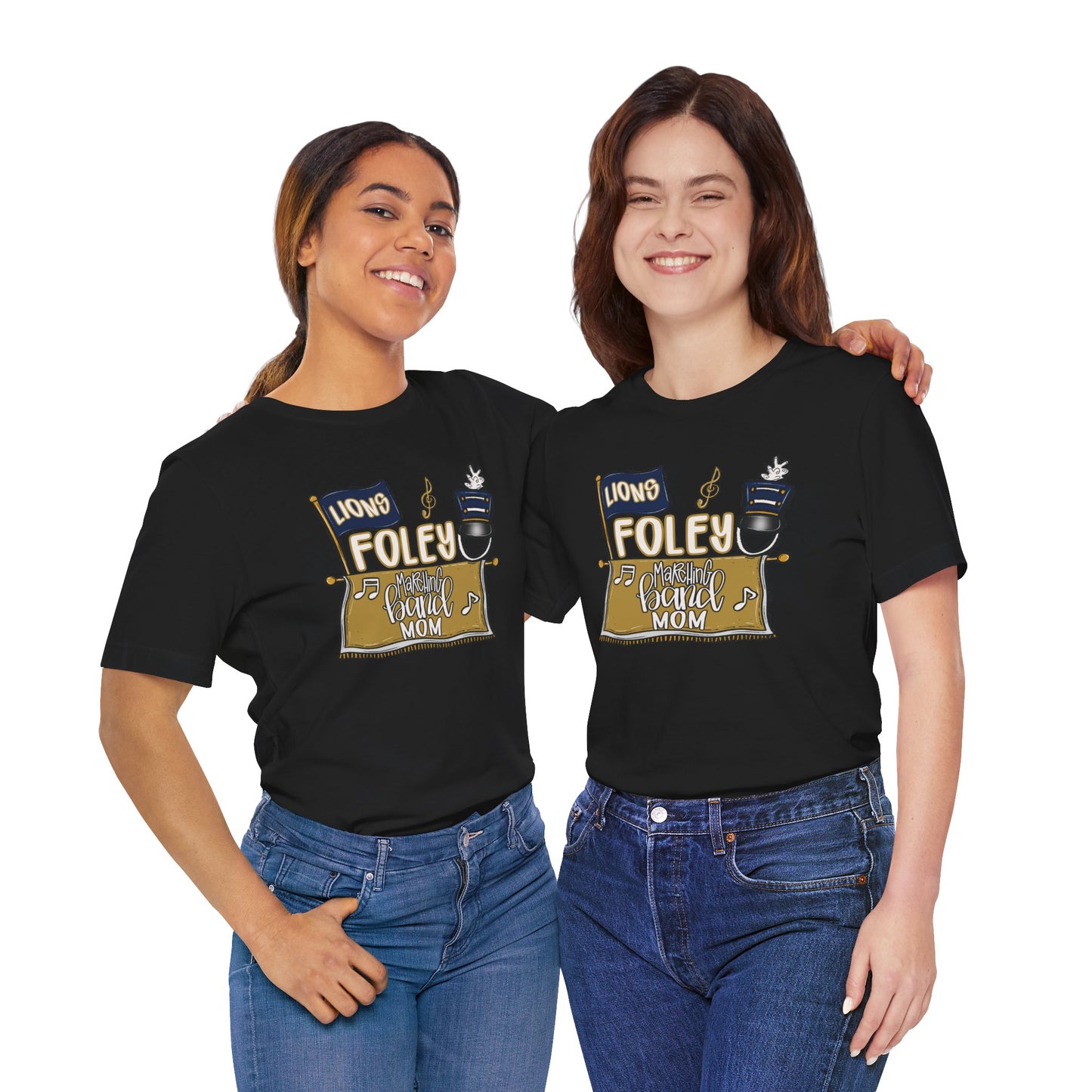 Adult Foley Lion Mom Tee - Bella Canvas