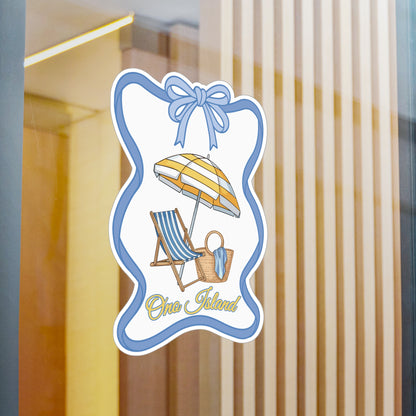 Beachy Ono Island Vinyl Decals