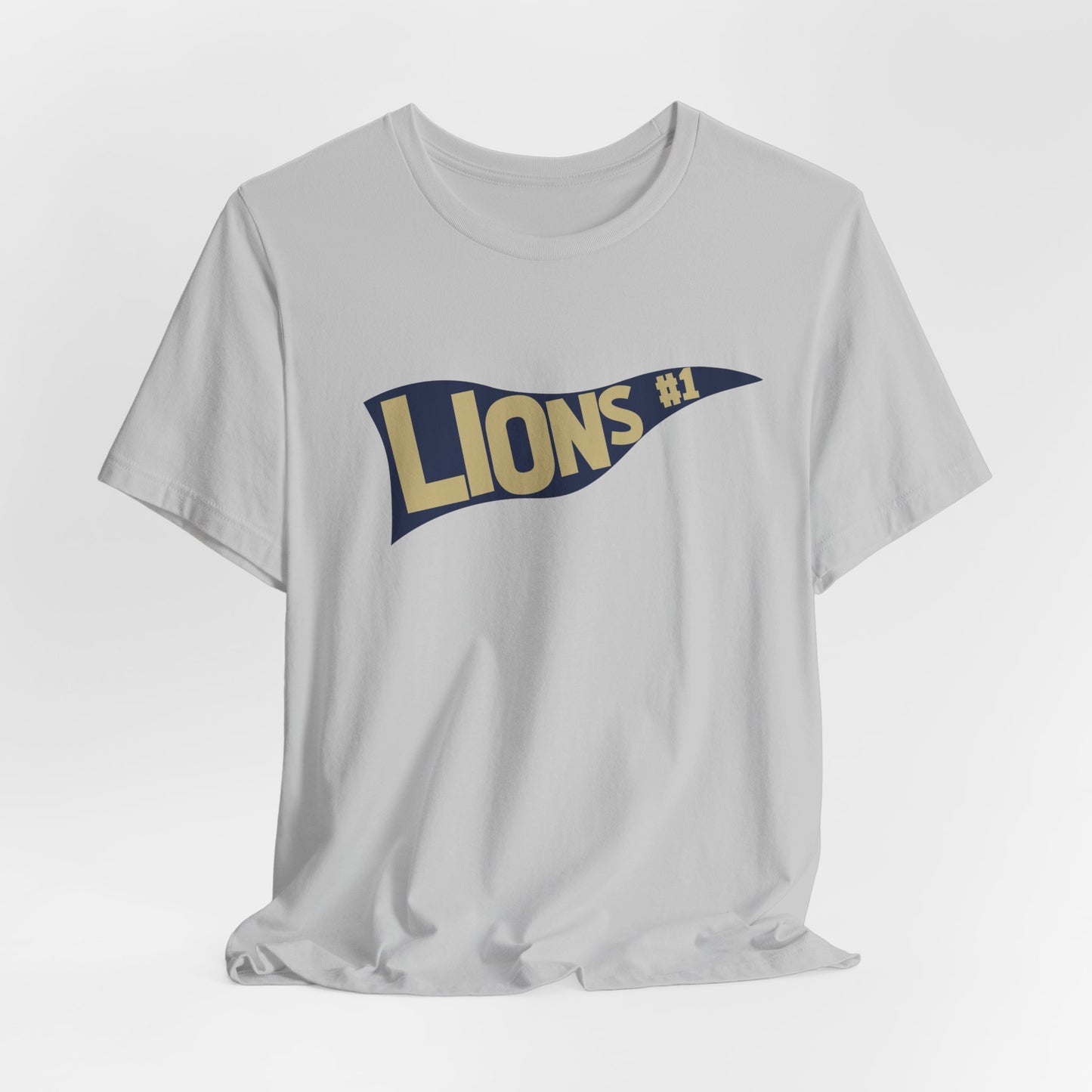 Adult #1 Lions Unisex Jersey Tee - Bella Canvas