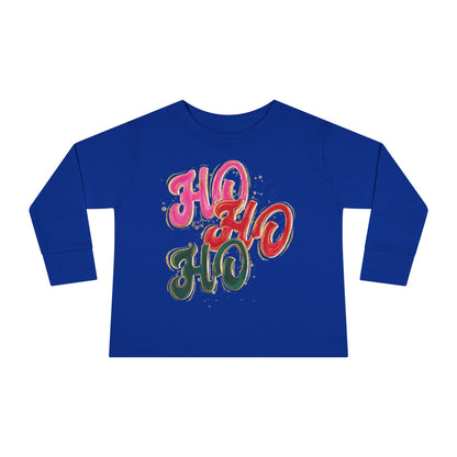 Toddler Ho Ho Ho Longsleeve Gildan