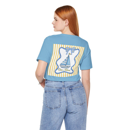 Adult Coquette Sailboat Tee - Bella Canvas