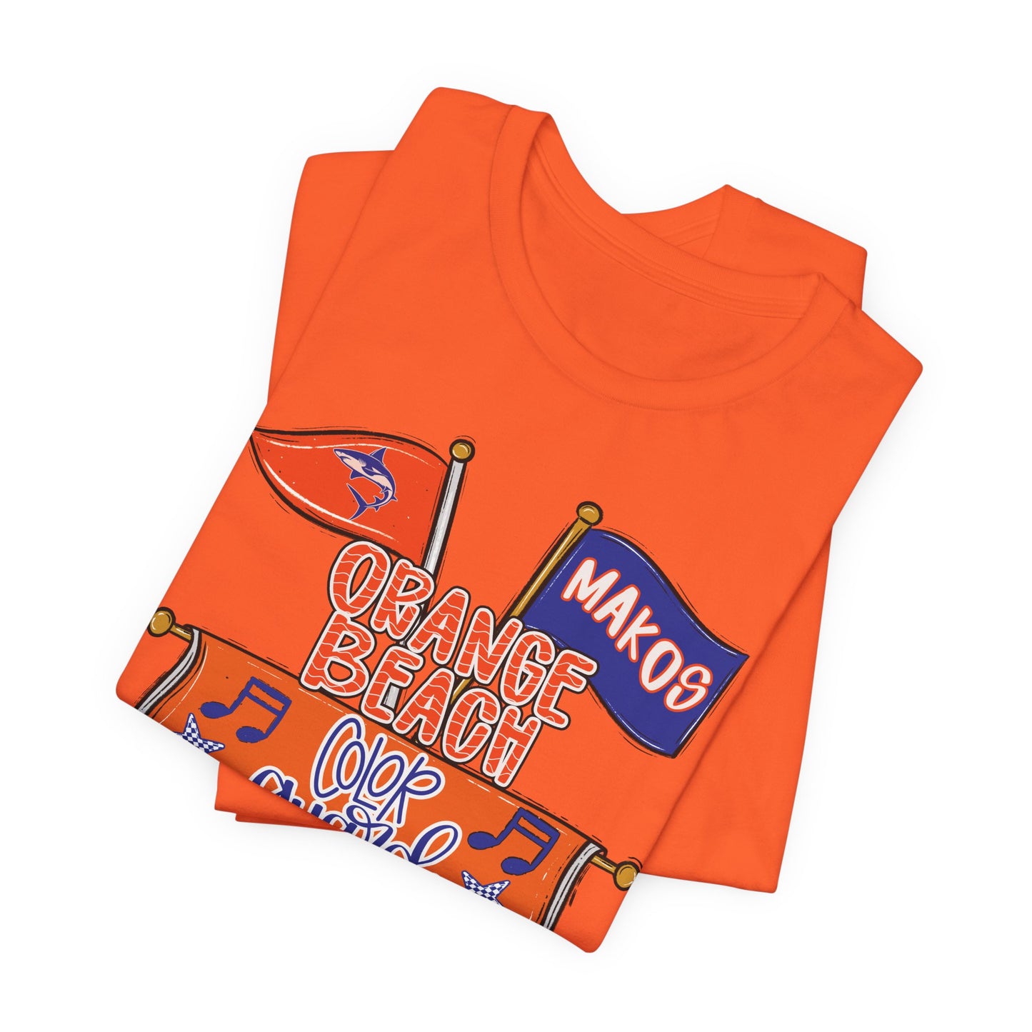 Adult Makos Color Guard Dad Tee - Bella Canvas