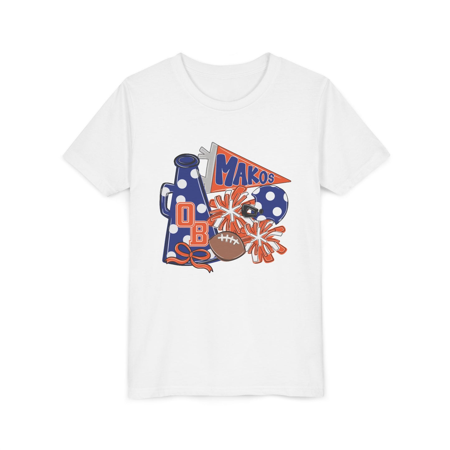 Youth Makos Football Spirit Tee