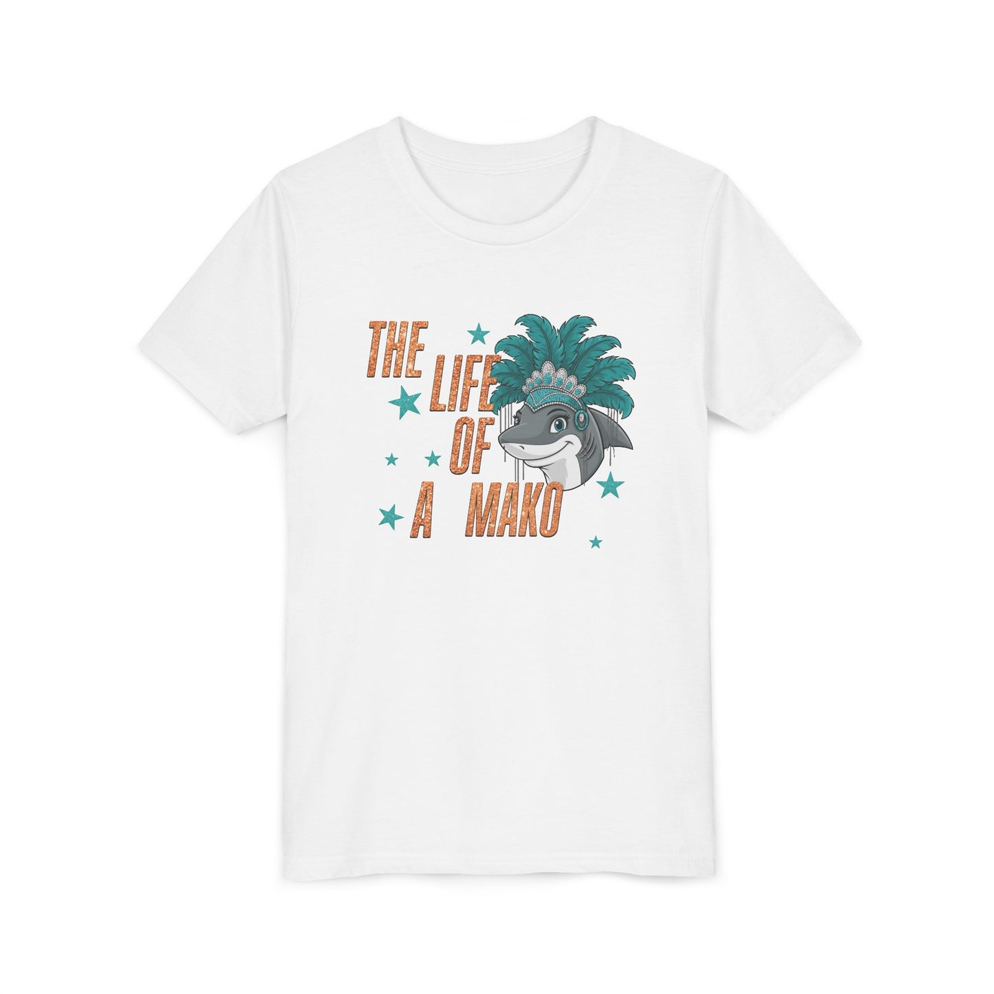 Life of a Makos FAUX Glitter - Bella Canvas