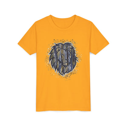 Youth Lions Custom Painted T