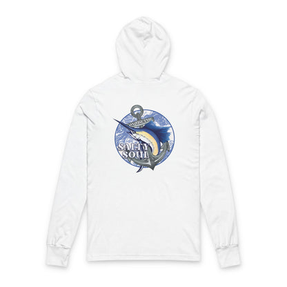 Adult Ono Salty Soul Hooded Long Sleeve Tee -Bella Canvas