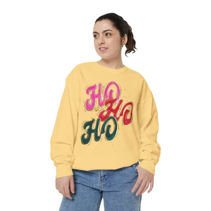 HO HO HO Sweatshirt Comfort Colors