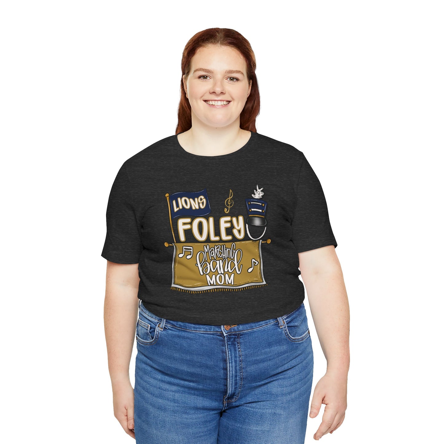 Adult Foley Lion Mom Tee - Bella Canvas