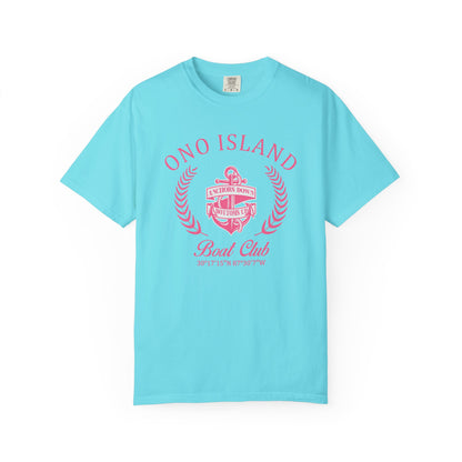 Ono Island Pink Boat Club - Comfort Colors