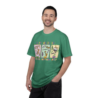 Happy Mardi Gras Jazz T-Shirt — Let the Good Times Roll Shirt