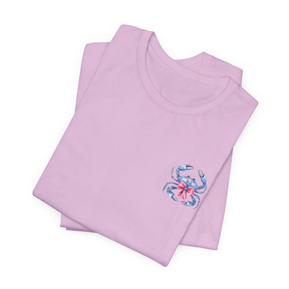 Adult Ono Island Preppy Crab T-Shirt - Bella Canvas