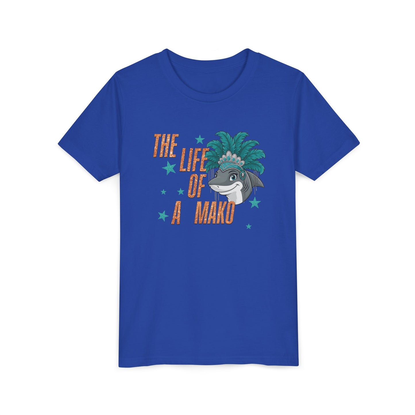 Life of a Makos FAUX Glitter - Bella Canvas