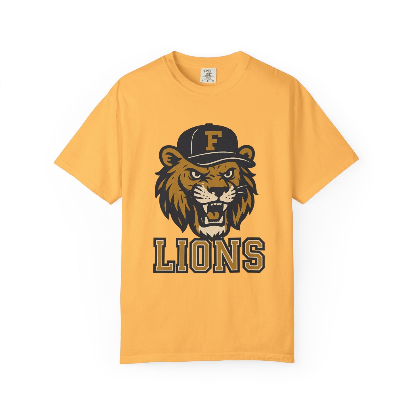 Adult Retro Roaring Lions T-Shirt - Comfort Colors