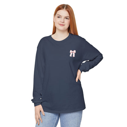 Holly Jolly Long Sleeve Tee - Comfort Colors