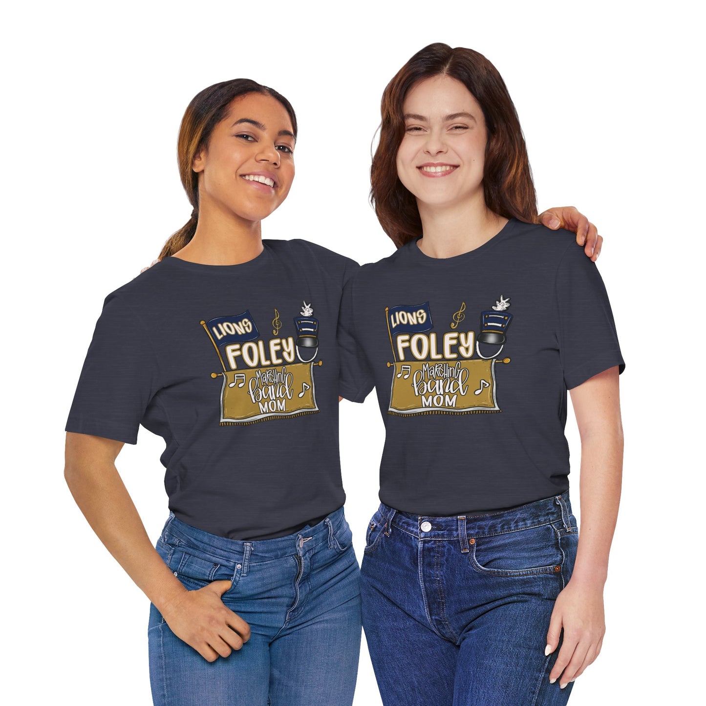 Adult Foley Lion Mom Tee - Bella Canvas