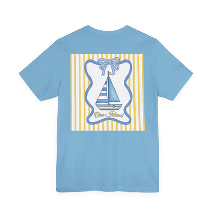 Adult Coquette Sailboat Tee - Bella Canvas