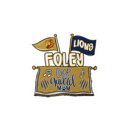 Color Guard Mom Vinyl Decal