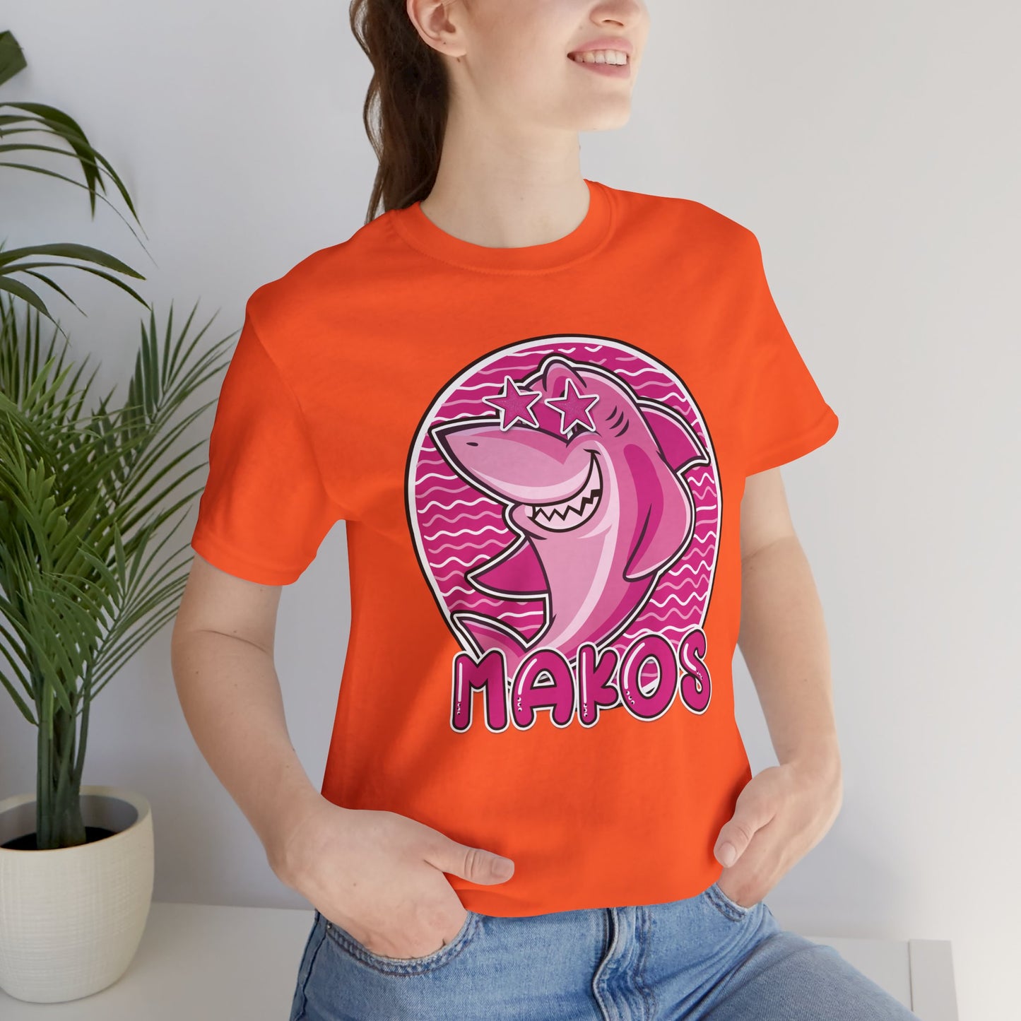 Adult Preppy Makos Tee - Bella Canvas