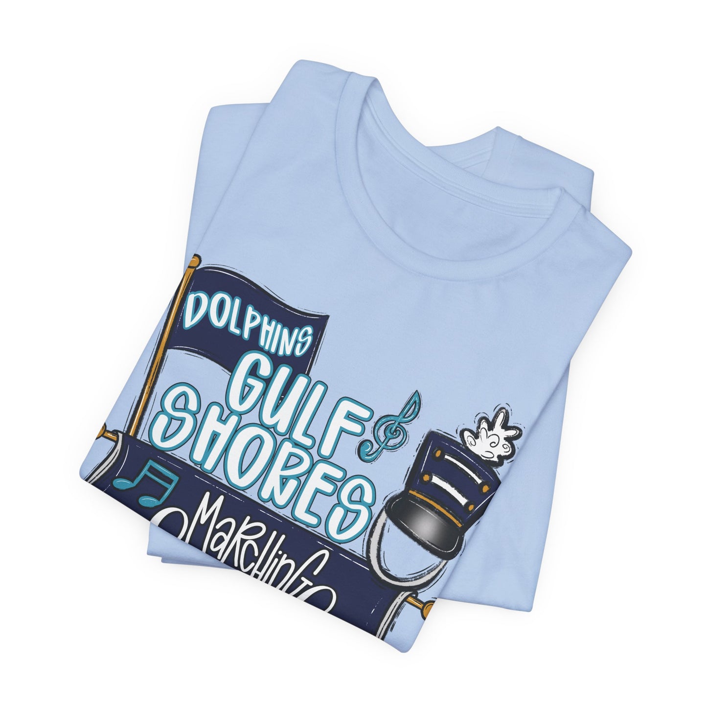 Adult Gulf Shores Band Tee - Bella Canvas
