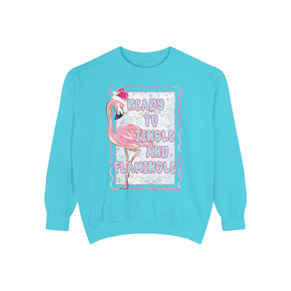 Flamingo Jingle & Flamingle Christmas Sweatshirt