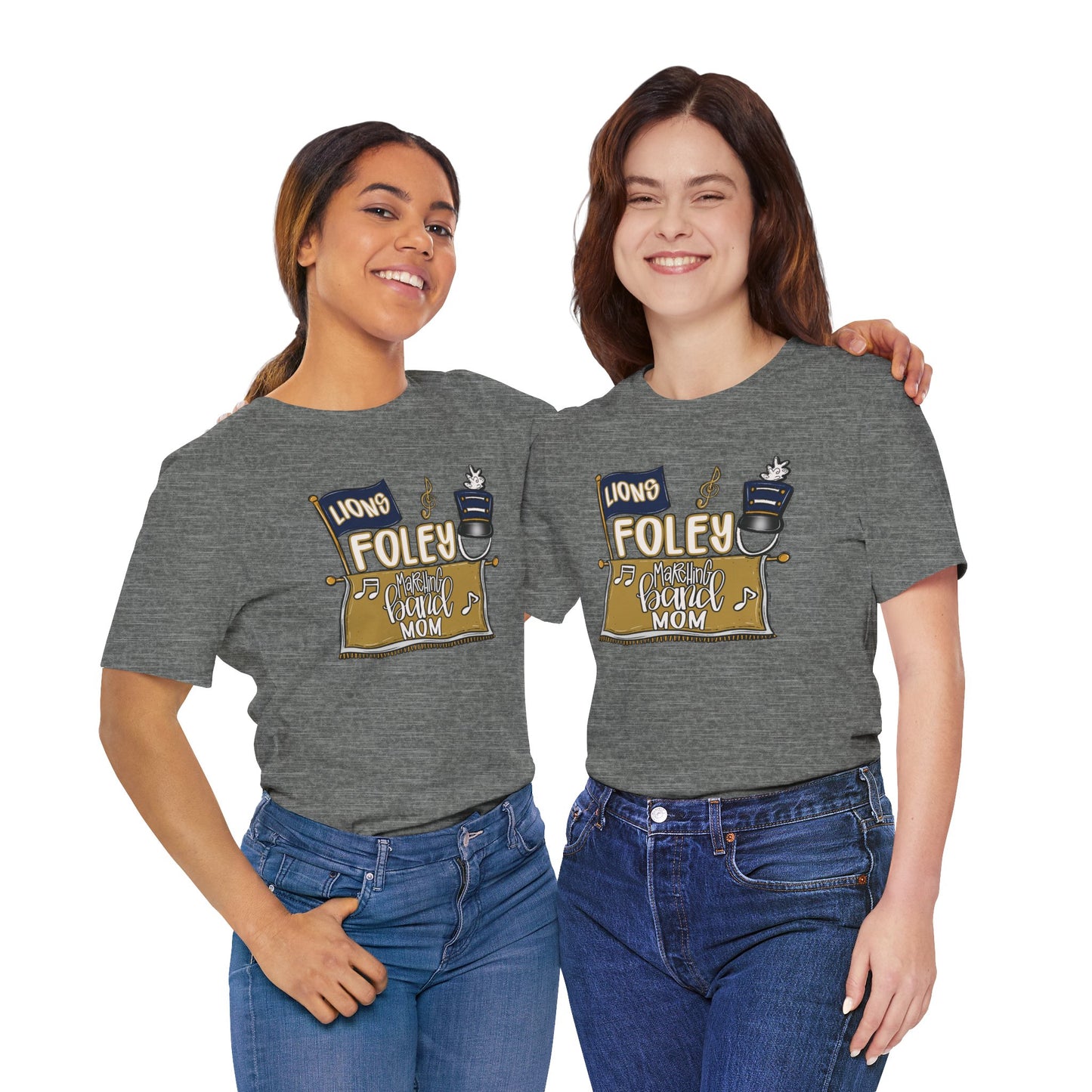 Adult Foley Lion Mom Tee - Bella Canvas