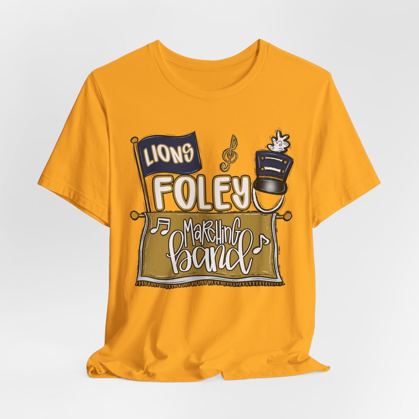 Adult Foley Marching Band Tee - Bella Canvas