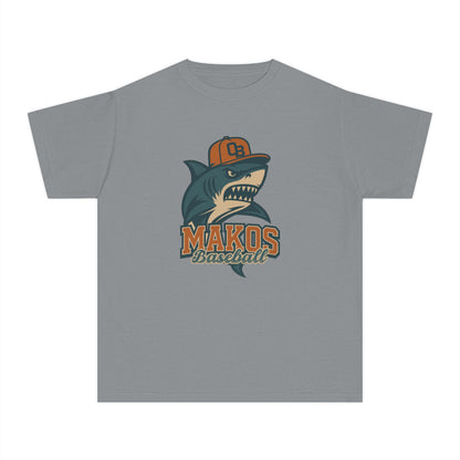 Makos Youth Baseball Tee - Comfort Colors