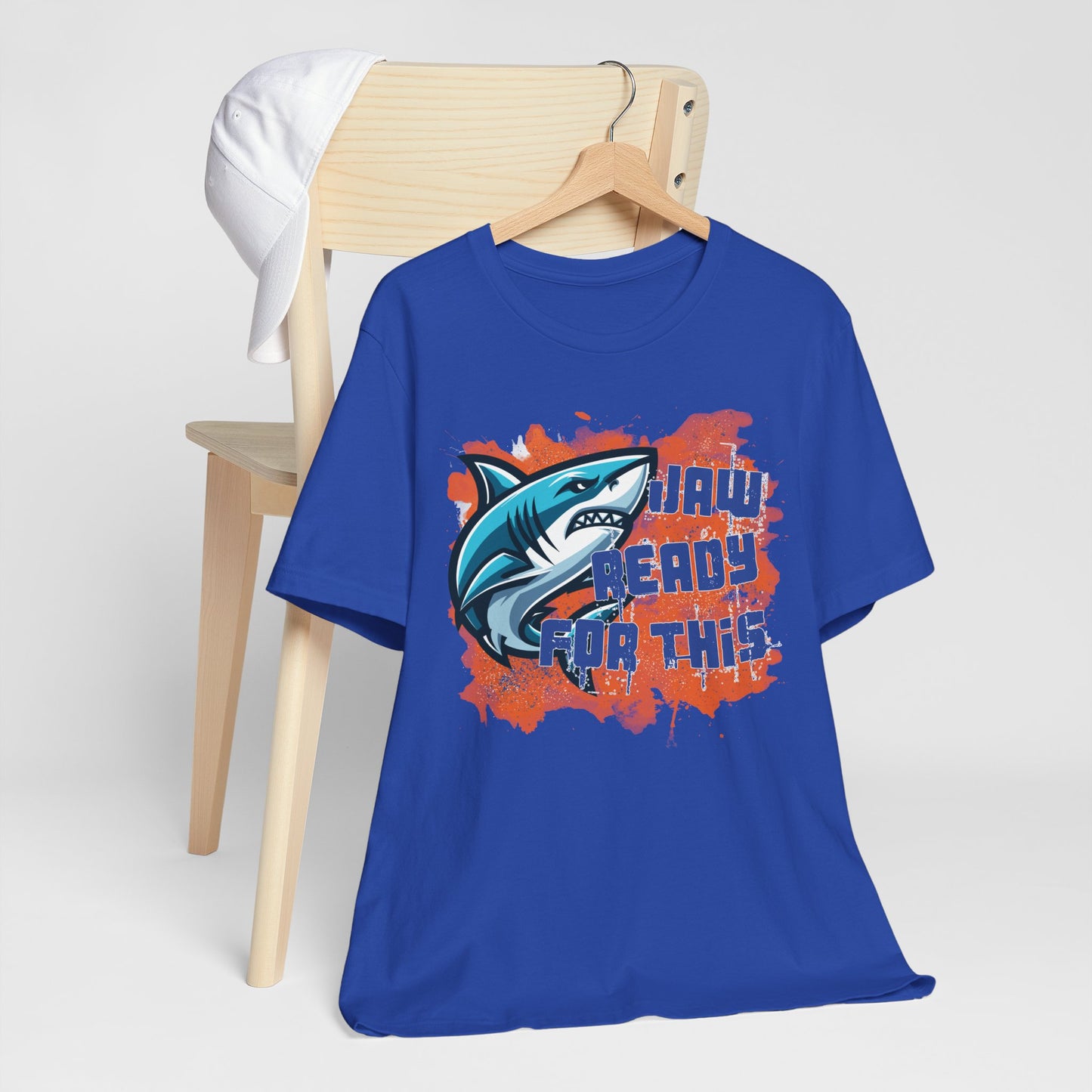 Adult Makos Jaw Ready For This Tee - Bella Canvas