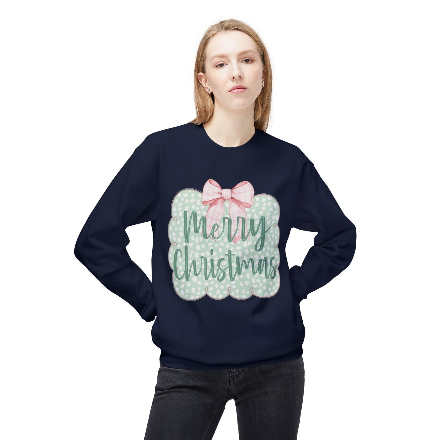 Merry Christmas Fleece Sweatshirt - Gildan