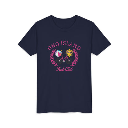 Ono Island Kids Club Pink Tee - Bella Canvas