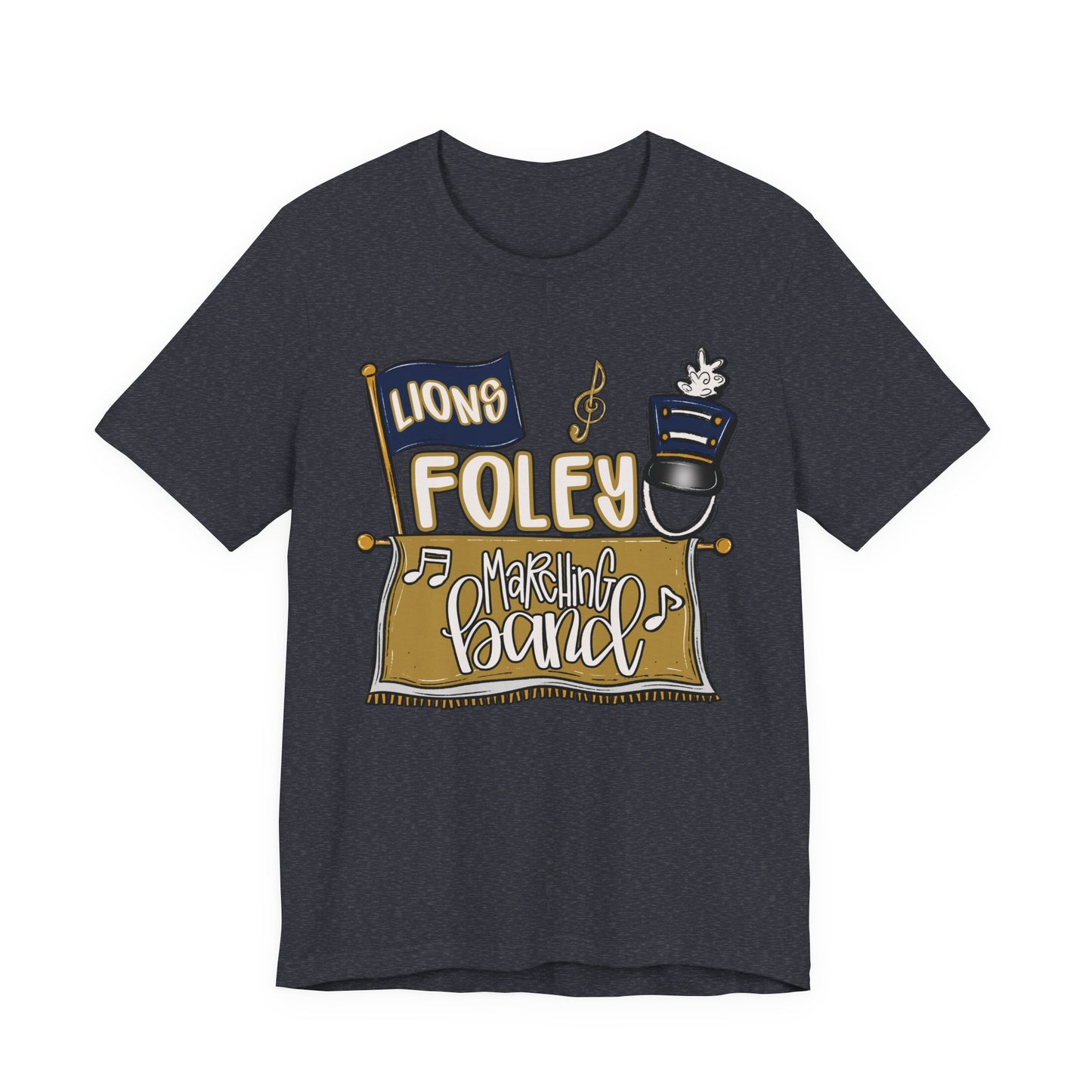 Adult Foley Marching Band Tee - Bella Canvas
