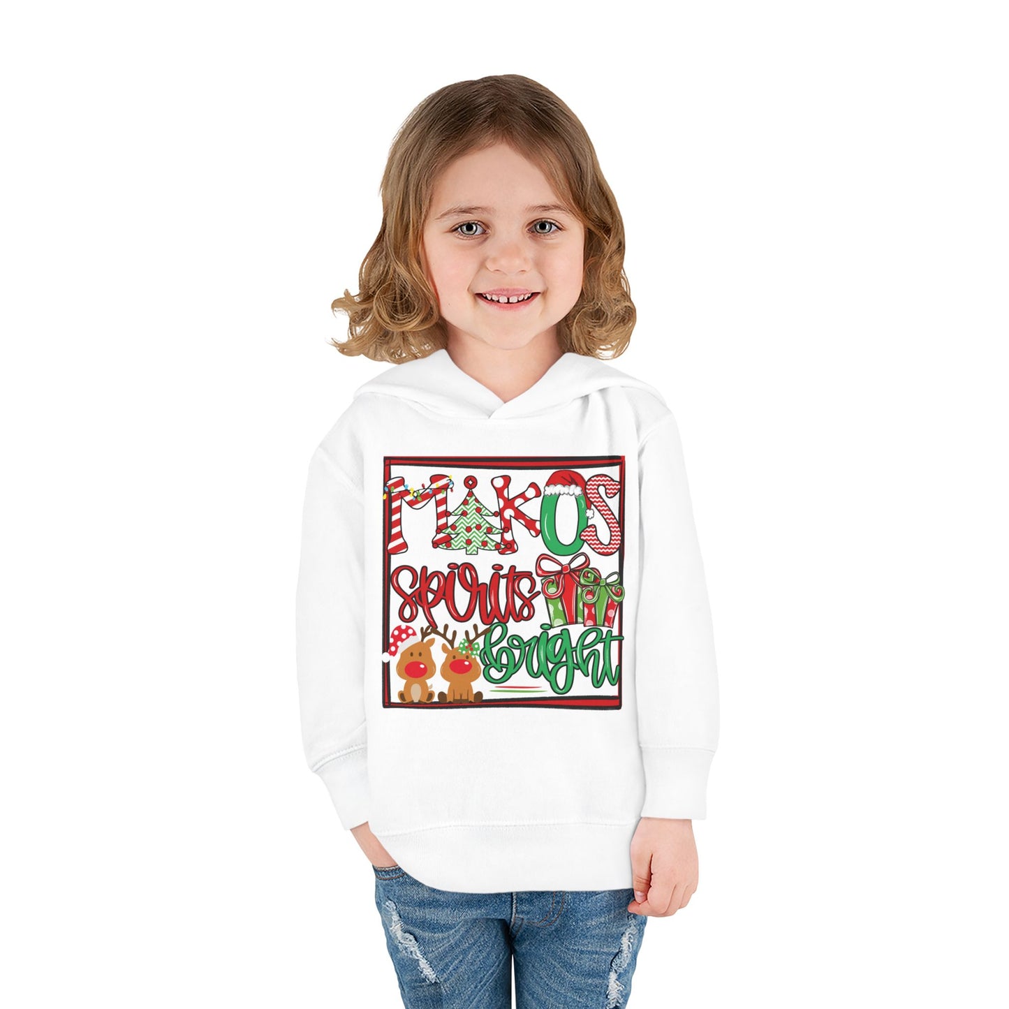 Makos Spirits Bright Toddler Hoodie