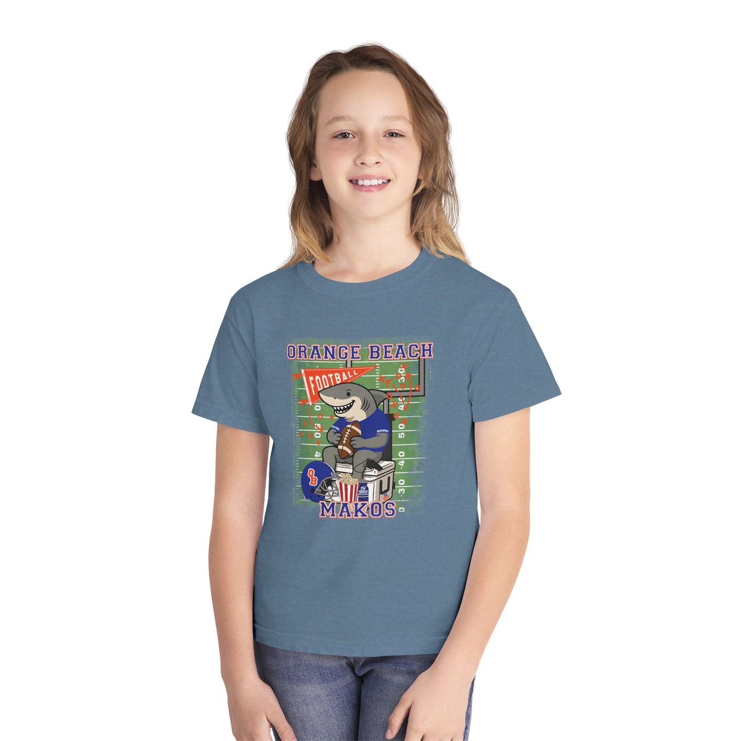 Youth Makos Tailgating Tee - Comfort Colors