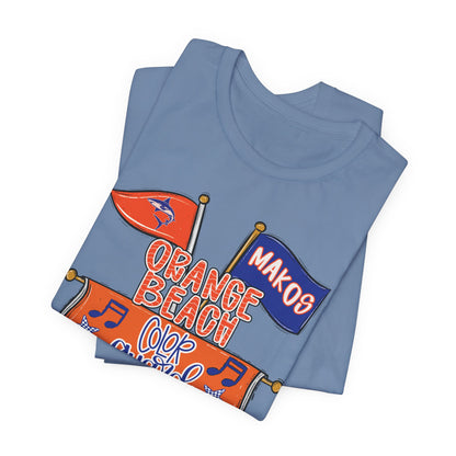 Adult Makos Color Guard Dad Tee - Bella Canvas
