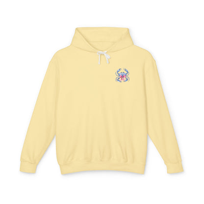 Adult Ono Island Preppy Crab Hoodie Comfort Colors