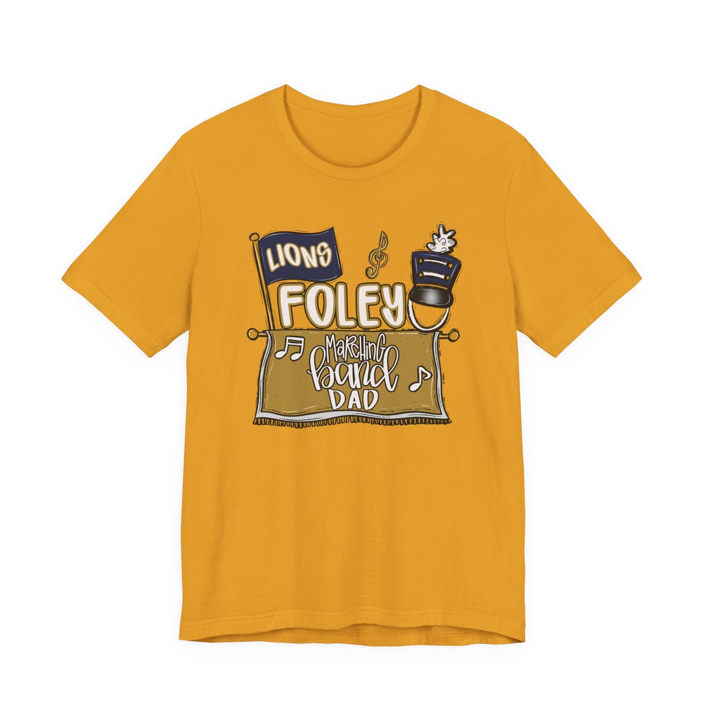 Foley Band Dad Tee - Bella Canvas