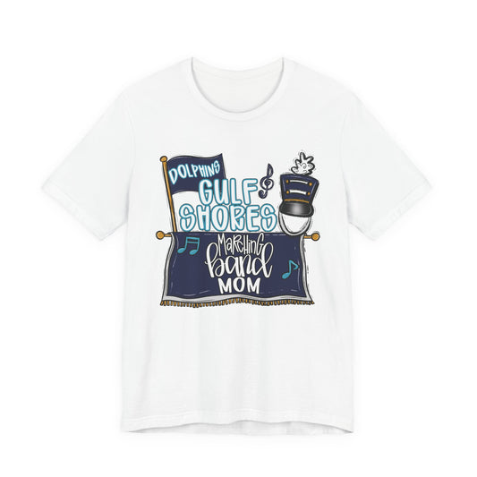 Adult Gulf Shores Band Mom Tee - Bella Canvas