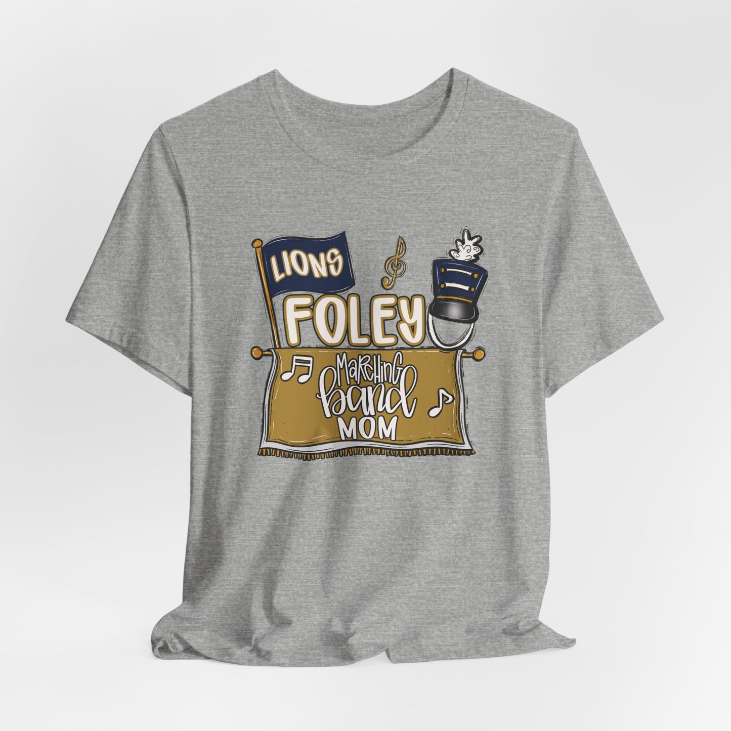 Adult Foley Lion Mom Tee - Bella Canvas