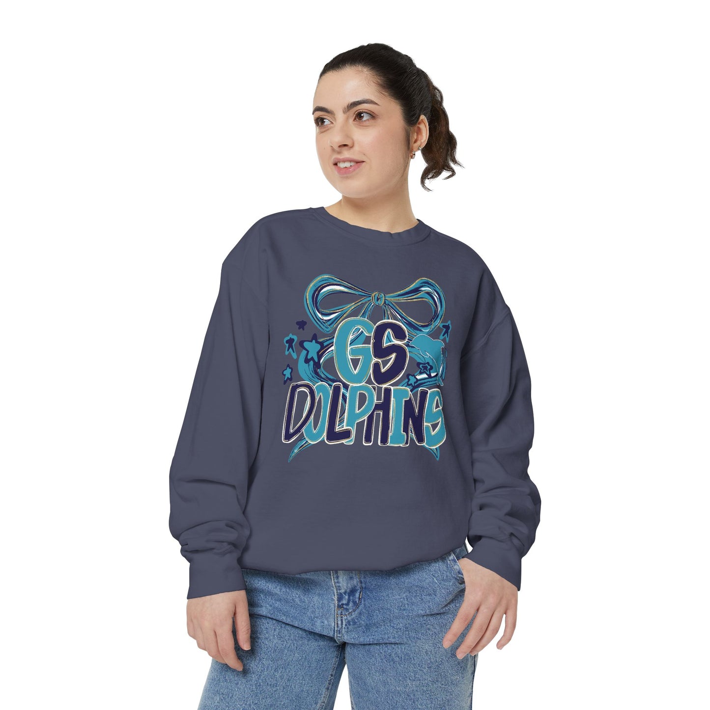 Adult GS Dolphins Sweatshirt - Comfort Colors